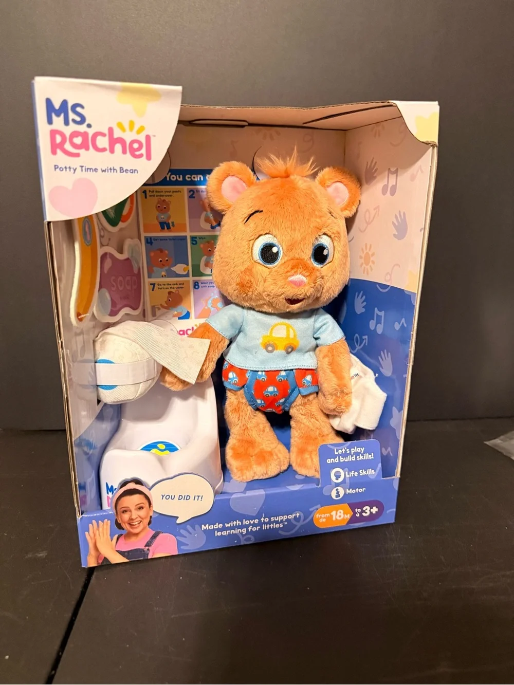 Ms. Rachel Potty Time With Bean - Picture 5 of 7
